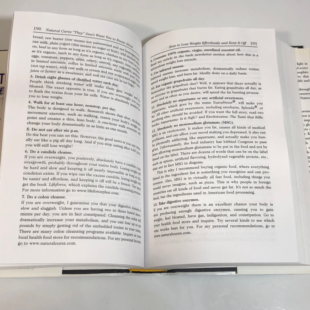 Natural Cures Hardcover Book - Picture 8 of 11
